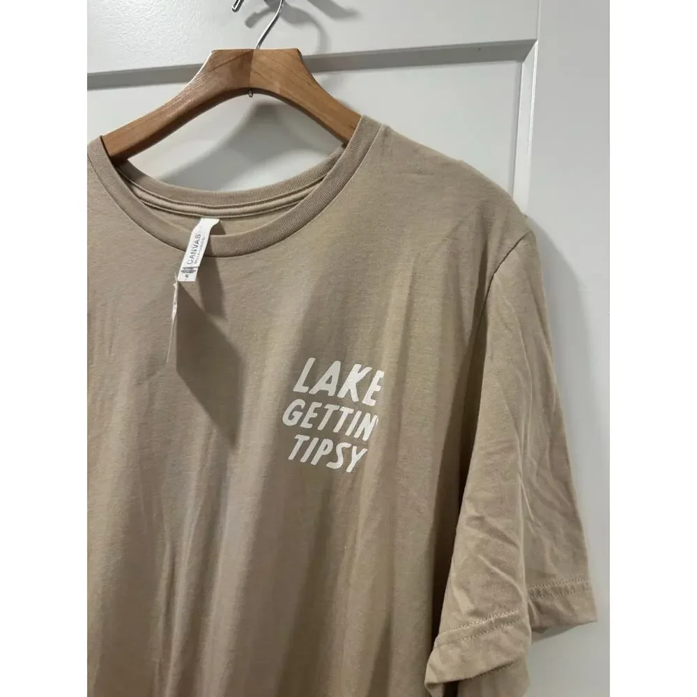 Errbody in the Lake Gettin Tipsy Tee XL NWT - Picture 4 of 6